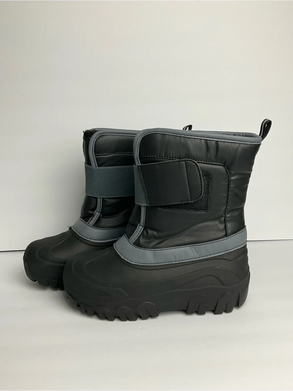 Member’s Mark Boy’s Warm Cozy -10 Degree Cold Rating Easy On/Off Snow Boot .